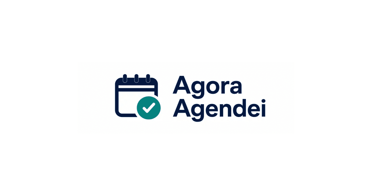 Agora Agendei — sistema de agendamento online para salões, barbearias e clínicas de estética